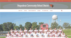 Desktop Screenshot of maquoketaschools.org